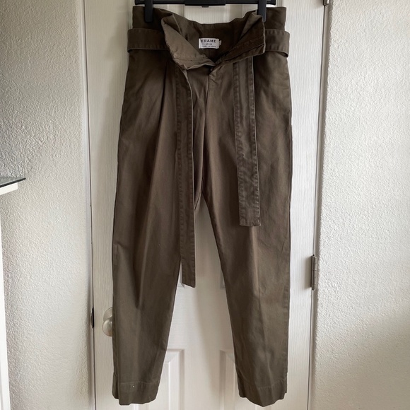 FRAME DENIM Commander Paperbag Trouser - Picture 3 of 7